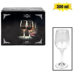 Wine glass stemware red 330ml
