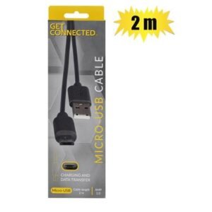 Usb cable micro usb 2.0 amp 2m