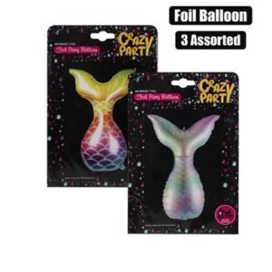 Balloon helium foil mermaid tail f-02