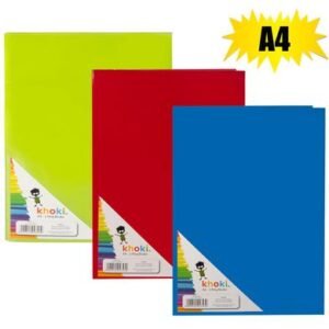 File 2-ring binder a4 asstd colors