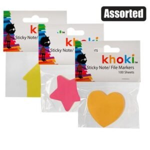 Note-pad self-stick file markers