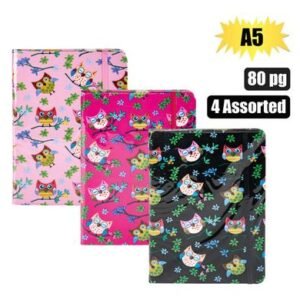 Novelty notebook owl a5