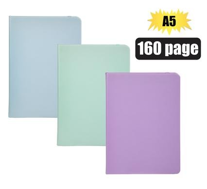 Novelty notebook pastel a5 80pg