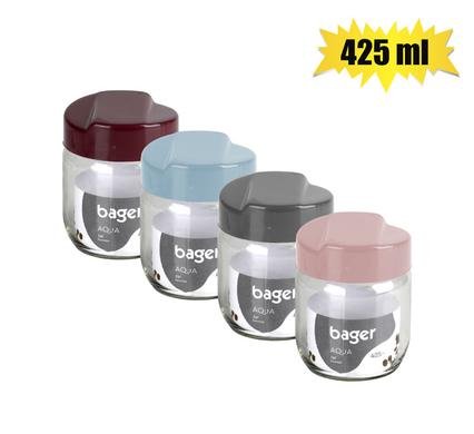 Storage-jar gls aqua 425ml