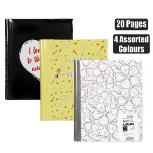 Photo-album 20 page adhesive spiral