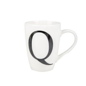 Mug daily tall letter q,400ml