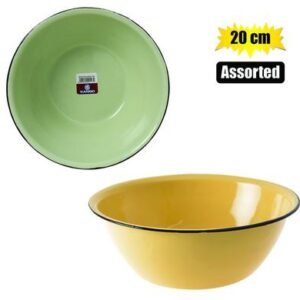 Mixing bowl enamel 20cm plain cash-bowl