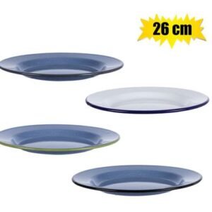 Plate enamel 26cm dinner