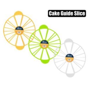 Cake slice guide plastic