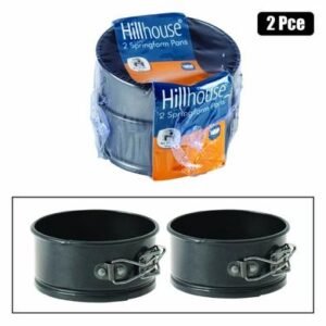 Bakeware non-stick springform 2pc 12x4cm
