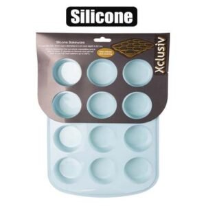 Bakeware silicone cup-cake pan 12-hole x