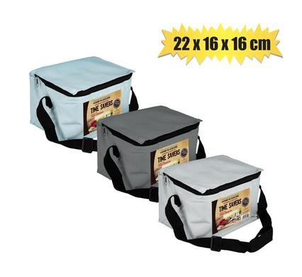 Cooler-bag nylon 6pk 22x16x16cm