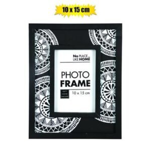 Picture-frame mdf 10x15cm blk&wht