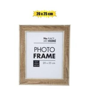 Picture-frame pl woodgrain 20x25cm