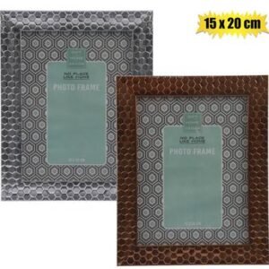 Picture frame pl metallic 15x20cm asstd