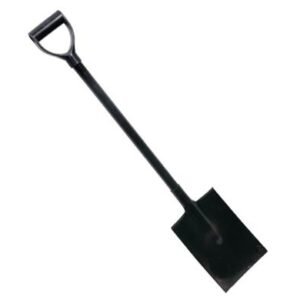 Garden spade all-steel