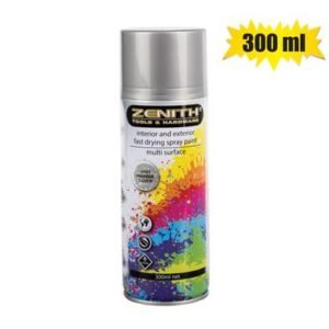 Spray-paint zenith 300ml net hammer-slvr