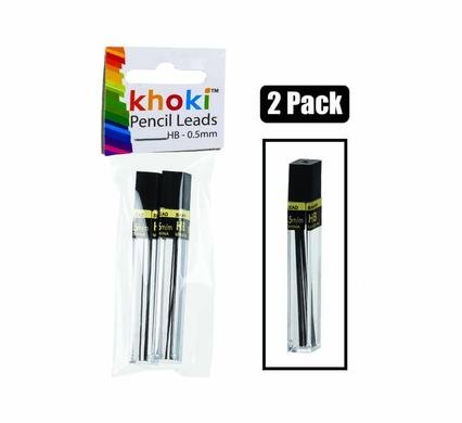 Pencil lead 0.5mm hb 2-pack
