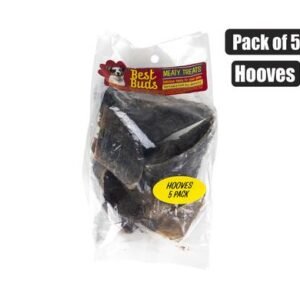 Pet dog chew cow hooves pack-5