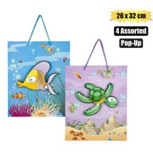 Gift-bag kids med 26x32cm pop up