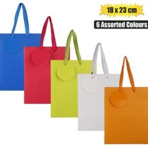 Gift-bag solid color med 18x23cm
