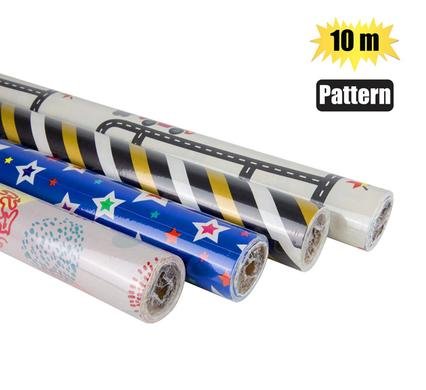 Gift-wrap 700mmx10m pattern