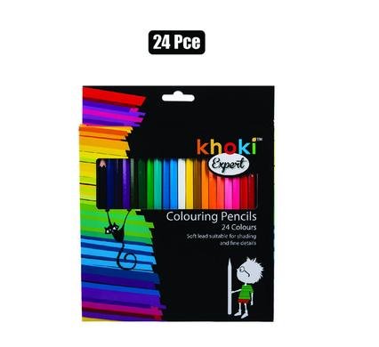 Art+craft pencil crayon expert 24pc