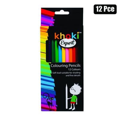 Art+craft pencil crayon expert 12pc