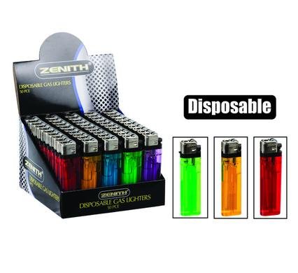 Lighter disposable singles