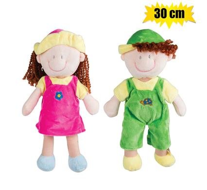 Doll rag 30cm asstd