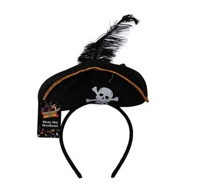 Dress up headband pirate hat