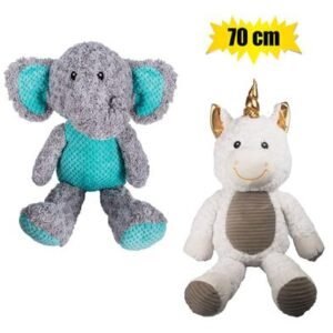 Plush animals large softie asst 70cm