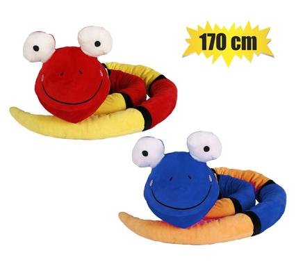 Plush snake animated big eyes 170cm