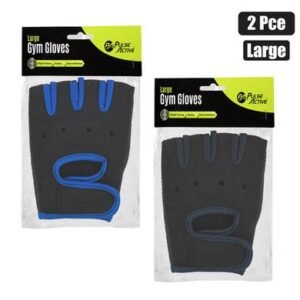 Fitness gym gloves men assorted 2pc