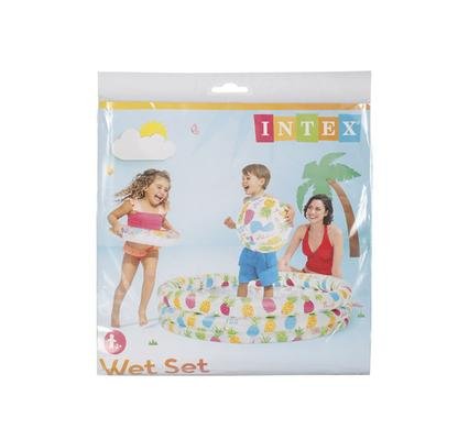 Intex pool set pineapple 3pce