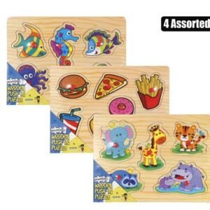 Edu push-in board wooden asstd