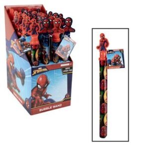 Bubble spider man wand licenced asstd