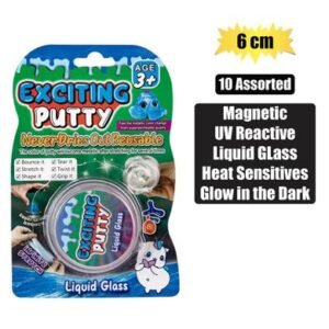 Novelty putty exciting assortment 6cm