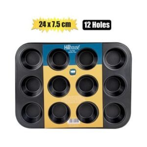 Bakeware non-stick cupcake pan12-hole