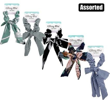 Hair band with scarf tail