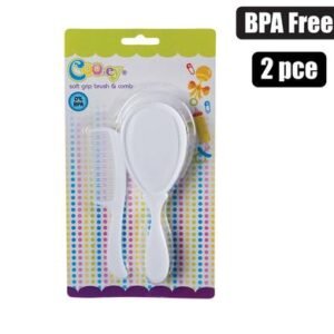 Cooey brush & comb-set 2pce deluxe