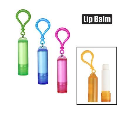 Lip balm tube with key ring 4.5g