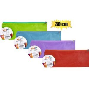 Pencil case/file pocket satin 30x11cm