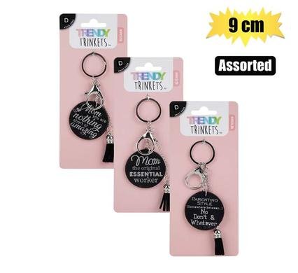 Keychain mom with words 9cm