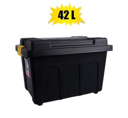 Storage box black 42l