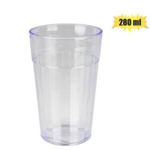 Tumbler pl 280ml clear