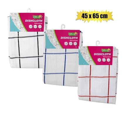 Dish cloth cotton waffle 45x65cm