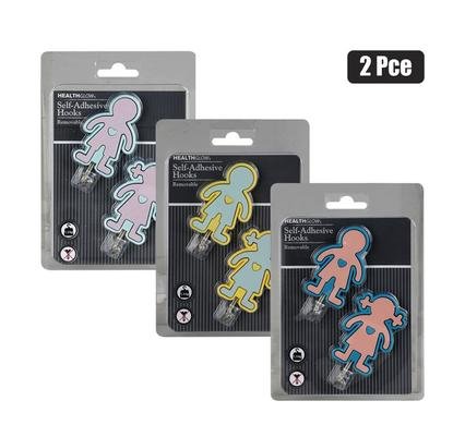 Hook pl self adhesive 2pce