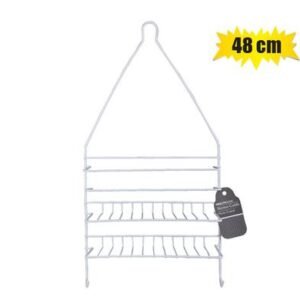 Shower caddy mtl pl-coated 48cm