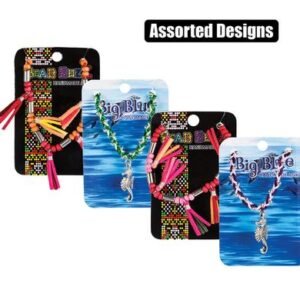 Orn trinket anklet w/orn asstd